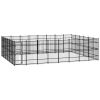 Outdoor Dog Kennel Steel 476.2 ftÂ²