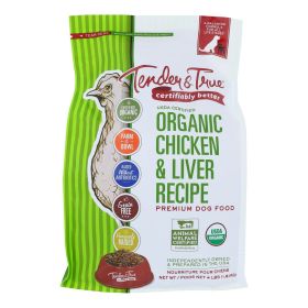 Tender & True Dog Food; Chicken And Liver - Case of 6 - 4 LB