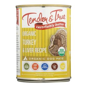 Tender & True Dog Food; Turkey And Liver - Case of 12 - 12.5 OZ