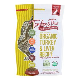 Tender & True Dog Food, Turkey And Liver - Case of 6 - 4 LB