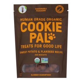 Cookie Pal - Dog Treat Sweet Pt Flxs - Case of 4-10 OZ