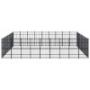 Outdoor Dog Kennel Steel 892.8 ftÂ²