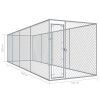 Outdoor Dog Kennel 299.2"x75.6"x72.8"