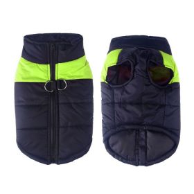 Windproof Dog Winter Coat Waterproof Dog Jacket Warm Dog Vest Cold Weather Pet Apparel  for Small Medium Large Dogs (size: 2XL)