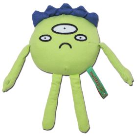 Touchdog Cartoon Alien Monster Plush Dog Toy (Color: green)